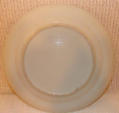 C. 1850 CHINESE EXPORT SACRED BIRD AND BUTTERFLY PLATE