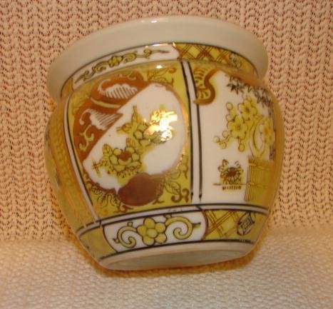 GOLD IMARI SMALL JARDINEER