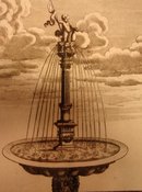 17TH CENTURY ARCHITECTURAL FOUNTAIN ENGRAVING