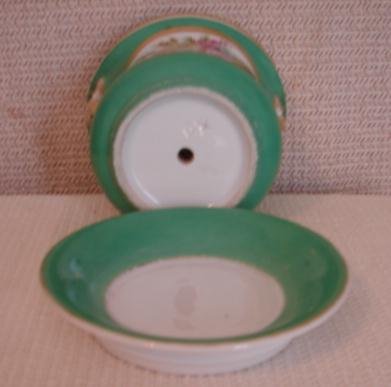 C. 1850 PAIR OF FINE ENGLISH CACHE POTS W/UNDERTRAYS