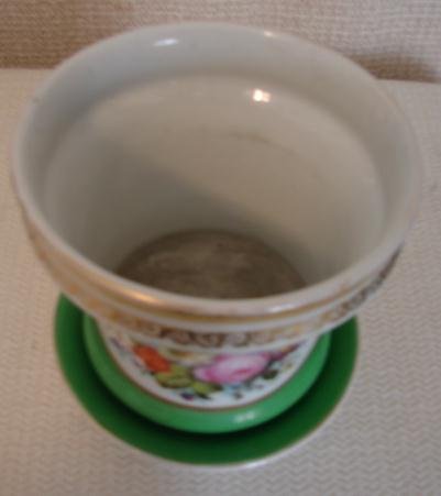 C. 1850 PAIR OF FINE ENGLISH CACHE POTS W/UNDERTRAYS