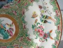 C. 1840 CHINESE EXPORT ROSE MEDALLION SOUP PLATE 8