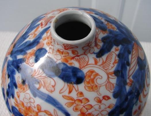 C. 1880 JAPANESE IMARI DOUBLE GOURD VASE 11