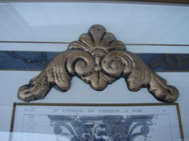 PAIR OF ARCHITECTURAL COLUMNS ENGRAVINGS