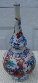 C. 1750 CHINESE AMSTERDAM BONT DOUBLE GOURD VASE