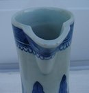 C. 1820 CHINESE EXPORT RARE BLUE CANTON EWER 12 1/2