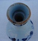 C. 1875 CHINESE EXPORT BLUE/WHITE HOT WATER BOTTLE 9