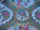 CIRCA 1820-1840 CHINESE EXPORT IMPERIAL ROSE MEDALLION OVAL DISH