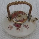 C. 1880 JAPANESE SATSUMA TEAPOT