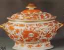 C. 1820-1840 CHINESE EXPORT SOUP TUREEN SACRED BIRD AND BUTTERFLY WITH COVER