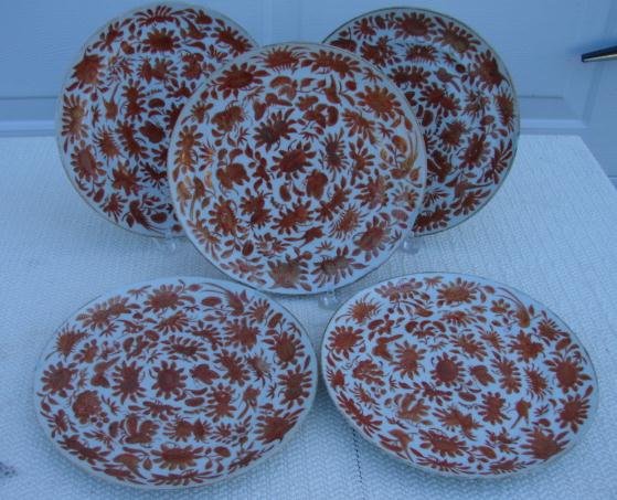 C. 1850 CHINESE EXPORT SBB SET OF 5-- 8