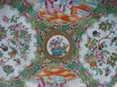 C. 1850 CHINESE EXPORT ROSE MEDALLION 9 5/8