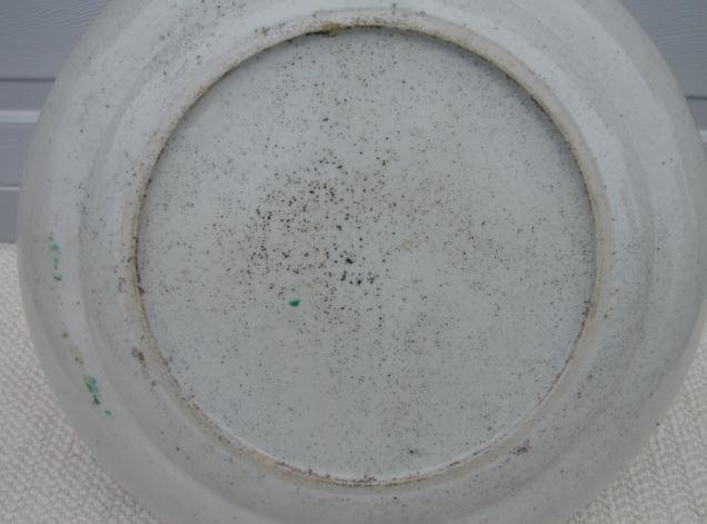 C. 1850 CHINESE EXPORT ROSE MEDALLION 9 5/8