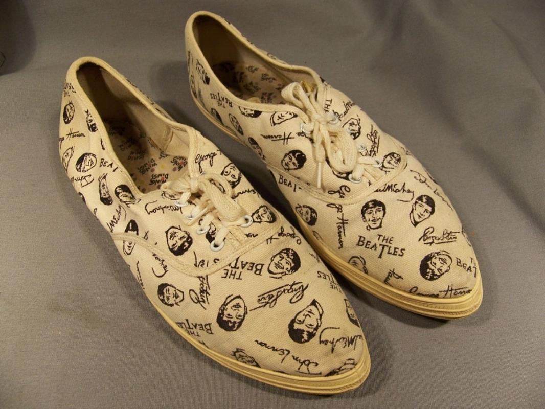 Beatles Wing Dings Tennis Shoes