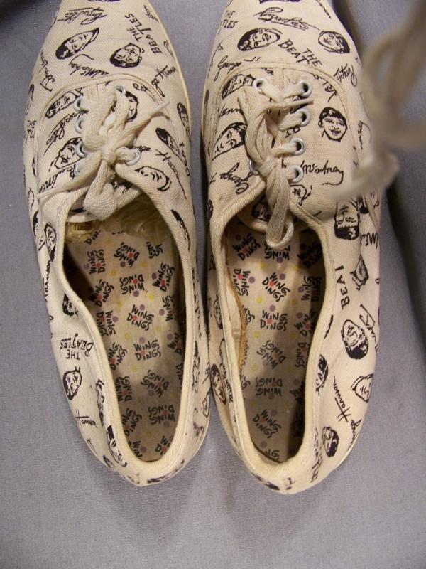 Beatles Wing Dings Tennis Shoes