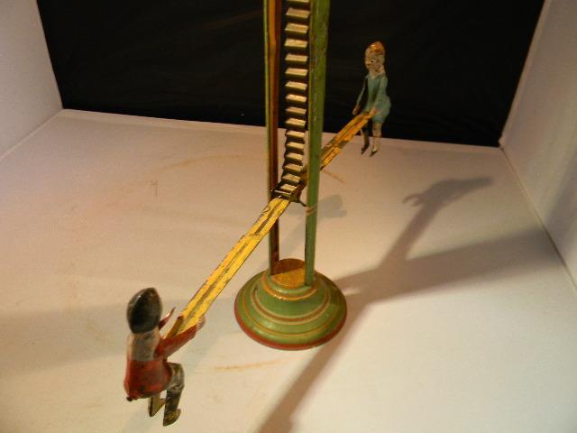 sept 15 1903 marked teeter totter tin toy
