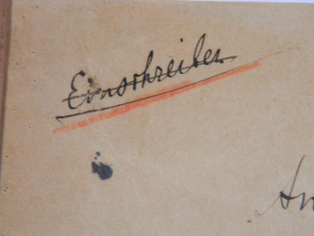 ENVELOPE FROM THE HINDENBURG