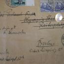 ENVELOPE FROM THE HINDENBURG