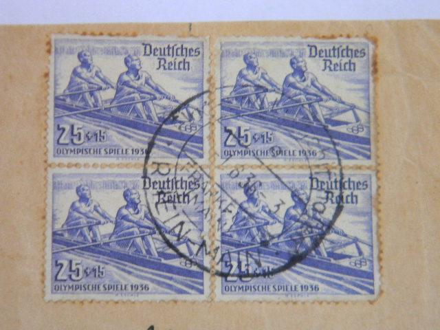 ENVELOPE FROM THE HINDENBURG