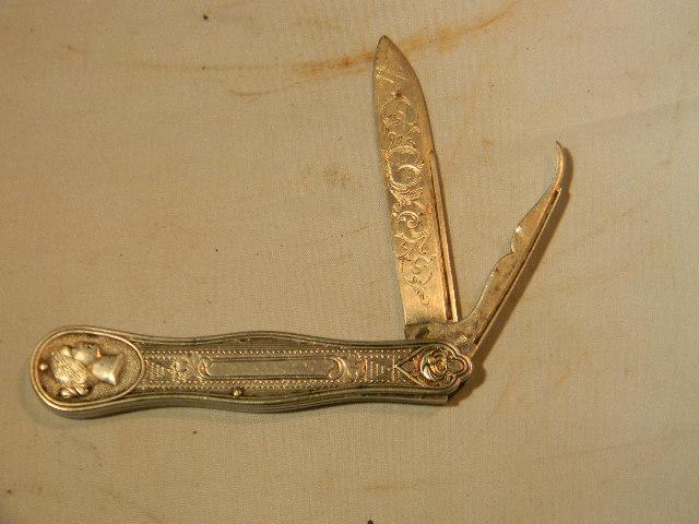 STERLING SILVER PIPE KNIFE