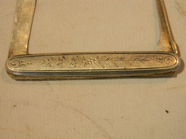 STERLING SILVER PIPE KNIFE