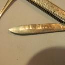 STERLING SILVER PIPE KNIFE