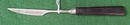 Antique medical/surgical knife with ebony handle