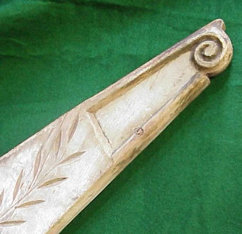 Painted and Carved Ship's Knee
