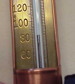 Copper Confection Thermometer