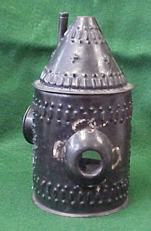 Pierced Tin Lantern