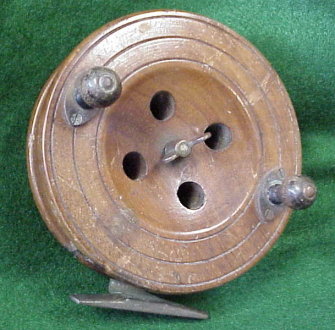 Wood Salmon Reel