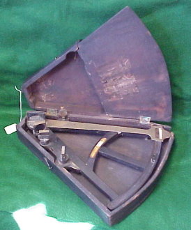 Ebony Octant in box