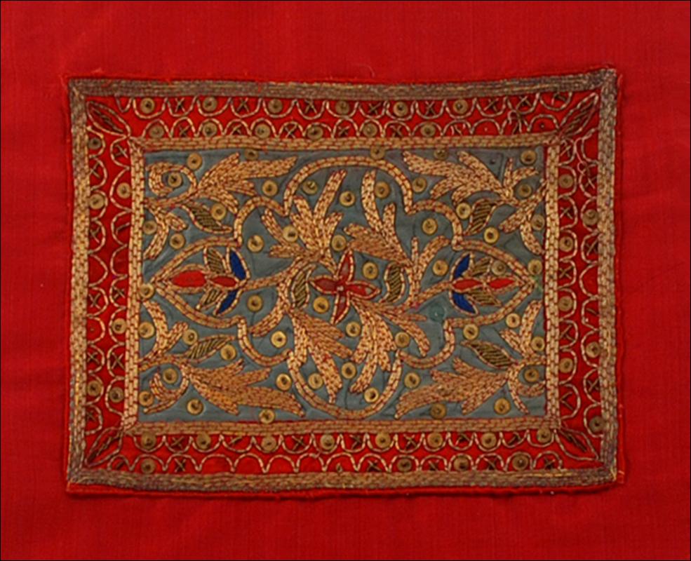 Antique Red Designer Decorative Pillow Cover