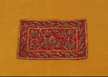 Yellow Antique Decorative Pillow Throw Cover