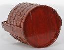 Chinese Woven Round Food Basket with Handle
