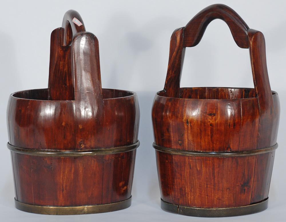 Chinese Water Bucket with Handle