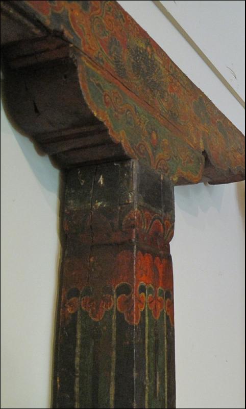 Tibetan Door Frame or Columns