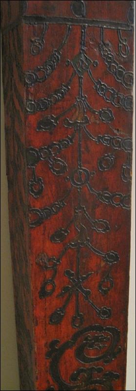 Tibetan Door Frame or Columns