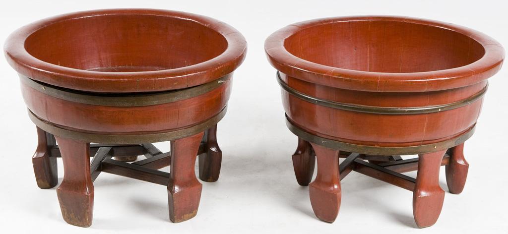 Chinese Wooden Basin
