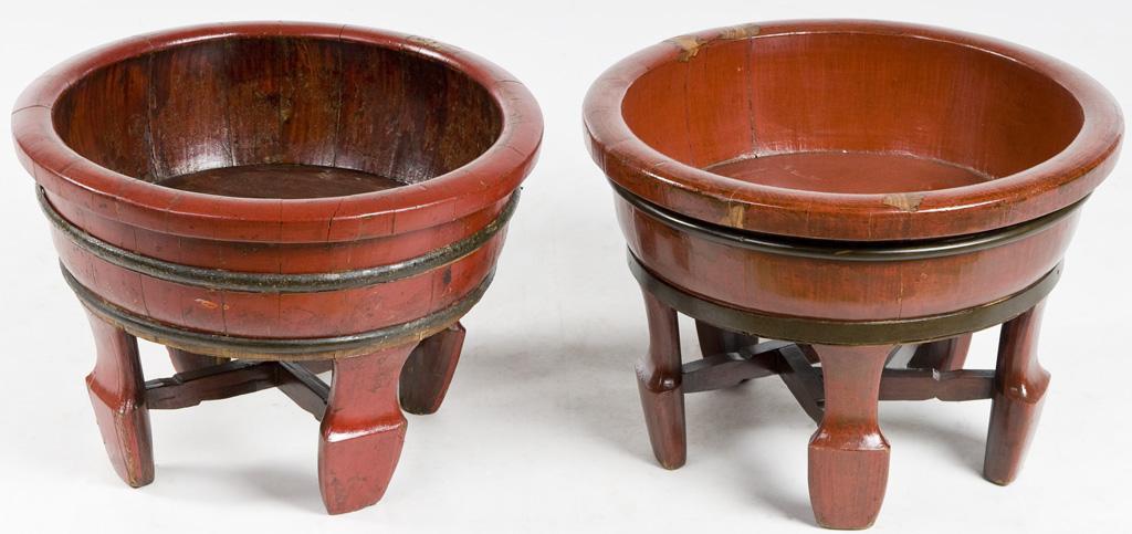 Chinese Wooden Basin