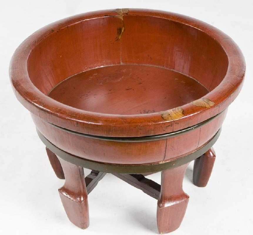 Chinese Wooden Basin