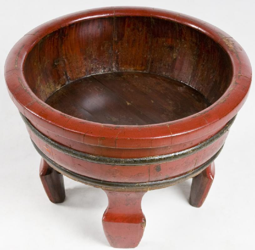 Chinese Wooden Basin