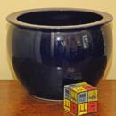 Blue Porcelain Fishbowl