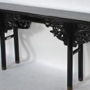 Antique Chinese Lacquered and Carved Altar Table