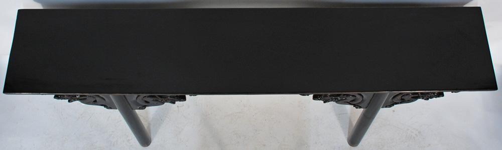 Antique Chinese Lacquered and Carved Altar Table