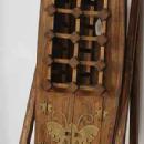 Antique Chinese Canoe Converted into Wine Rack