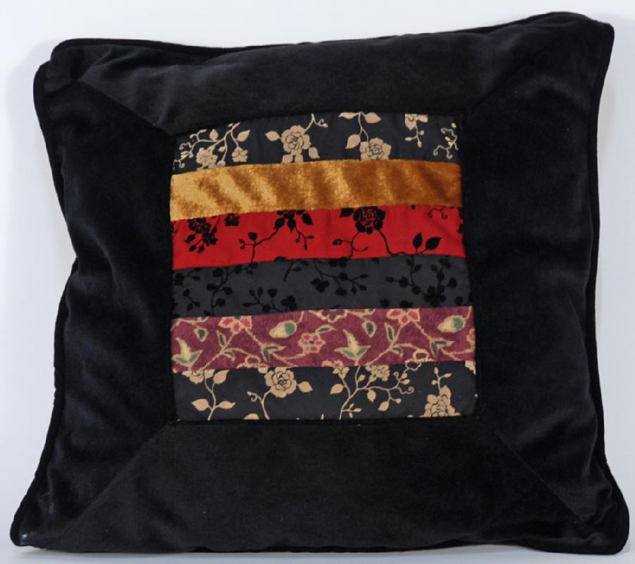 Chinese Velvet Pillow