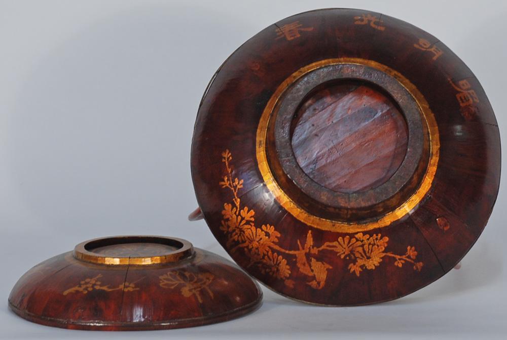 Chinese Ladies' Bucket with Reed Handle