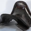 Chinese Antique Wooden and Leather Saddle