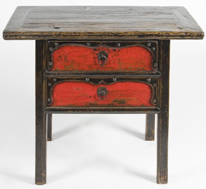 Antique Oriental Table Cabinet
